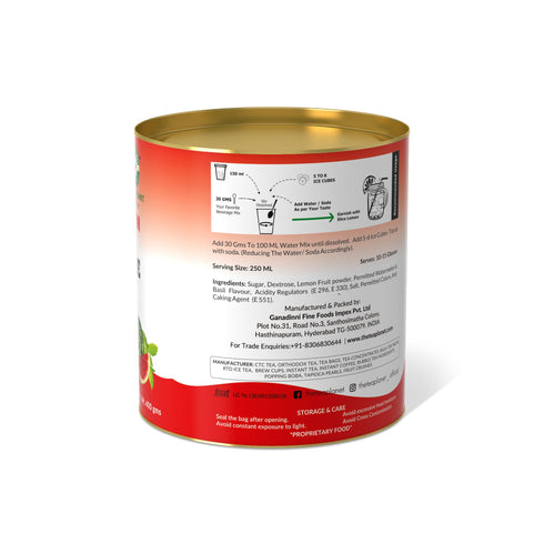 The Tea Planet Watermelon & Basil Lemonade Premix